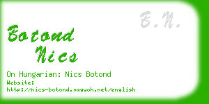 botond nics business card